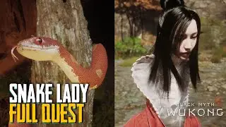 How to complete the Snake Lady Quest Purple Cloud Mountain Black Myth Wukong 2024