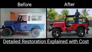 Modified Mahindra 500D Detailed Review | Mahindra 500D detailed Restoration Explained | Cost |