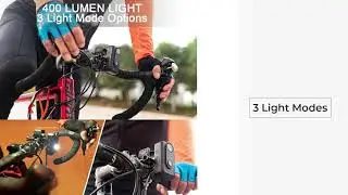 Bike Camera with Warning Light BT01