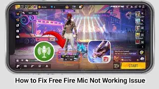 How to Fix Free Fire Mic Not Working Problem (2026) | Free Fire Mic Sound Problem Solution