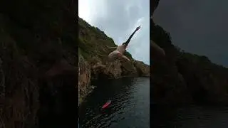 Cliff jumping at Philippines 🇵🇭  #cliffjumping #cliff #jump #philippines #beach #fyp