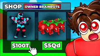 Escape Tsunami For Brainrots, But There’s an OWNER SHOP…