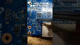 DELL LATITUDE E6430 NO POWER NO TURNING ON FIXED POWER ISSUE 