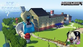 Let's Make ICE SCREAM 7 in Minecraft + Secret Rooms