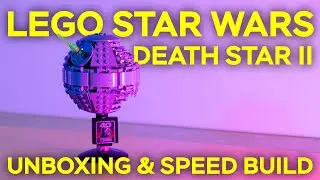 LEGO Death Star II Speed Build | LEGO Star Wars 40591 Unboxing & ASMR Build