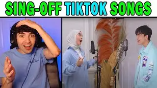 Reza vs Eltasya Natasha - SING-OFF TIKTOK SONGS PART 9 REACTION! | IS THIS REAL?!!