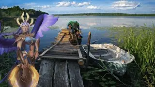 Пивной скуф и альтушка поехали на рыбалку (DOTA 2)