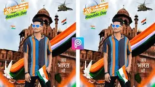 26 January Photo Editing||PicsArt 26 January Photo Editing||Republic Day Photo Editing