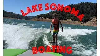 Lake Sonoma Boating