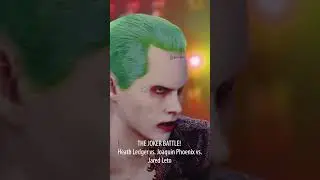 THE JOKER BATTLE! | Heath Ledger vs Joaquin Phoenix vs Jared Leto  