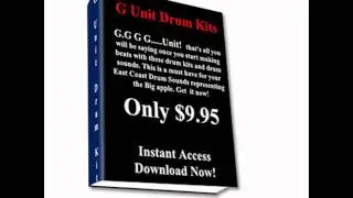 Drum Samples,Kick Samples,G Unit Style Drum Loops