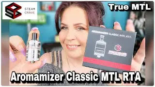 Steamcrave Aromamizer Classic MTL RTA - single coil