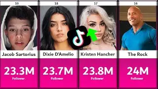 Comparison: Most Followed TikTok Accounts | Fun Data