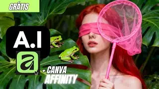 CANVA + AFFINITY's NEW ARTIFICIAL INTELLIGENCE (GOODBYE Photoshop) Changes EVERYTHING!!! Free