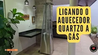 AQUECEDOR EXTERNO QUARTZO,A GÁS GLP.