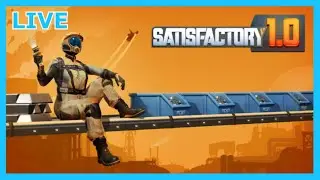 Drones, Trains, and... Nukes? GIGA FACTORY COMING SOON | Satisfactory 1.0