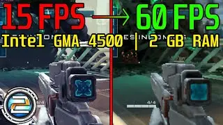 Sanctum 2 Ultimate FPS Boost Guide | Intel GMA 4500 | 2 GB RAM | Low End PC