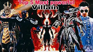 ToP 5 Most powerful Villains In Aman Gamer Videos #amangamer