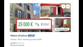 on cherche une maison de 300M2 à 25 000€ (et on trouve !)