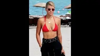 Sofia Richie Dares To Go Bare By Posing In Nothing But Animal Print Leggings