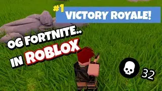 OG Fortnite but it's in ROBLOX... (Athena: Battle Royale)