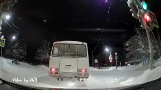 11.12.2021 ПЕЧОРА. РЕЧНАЯ ЧАСТЬ. ВЕЧЕРНИЙ ПРОЕЗД. ПЕРЕПРАВА.