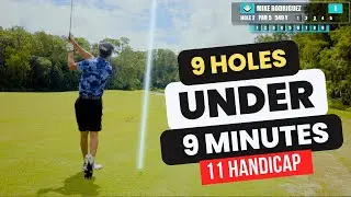 EP 5 - BREAK 40 - 9 Holes UNDER 9 minutes | Westchase, Tampa Florida.