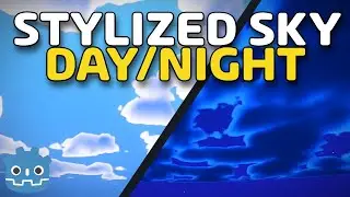Stylized Sky Shader Day and Night Cycle - Godot 4.3 Tutorial