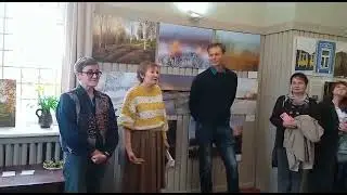 За красоту родной земли /Открытие выставки в Тарусе