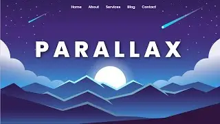 How to Make a Parallax Scrolling Website Using HTML CSS & JavaScript