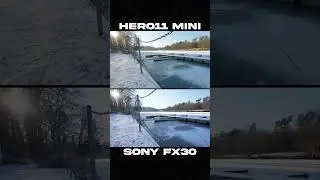 GOPRO HERO11 vs SONY FX30