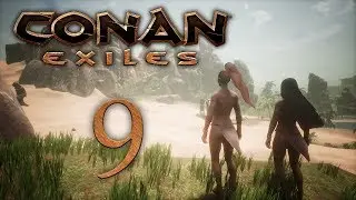 Conan Exiles - прохождение игры на русском - Носорог, мясо, ням-ням! [#9] | PC