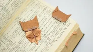 Origami Cat Bookmark (Jo Nakashima) [multi-language]