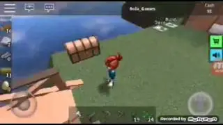 Нападение смерти # Skyblok в ROBLOX 4 часть.