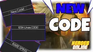 NEW 105K LIKE CODE! | HEROES ONLINE [ROBLOX]