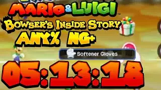 Mario & Luigi Bowsers Inside Story DX (Any% NG+) in 5:13:18 (PB)