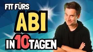 In 10 Tagen zum Mathe Abi: Mein Lernplan | How to Mathe Abi 2024