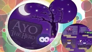 Герой Айо Ayo the Hero синий шарик игра для детей