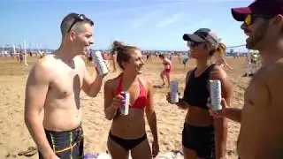A bet, a beer and a bowtie