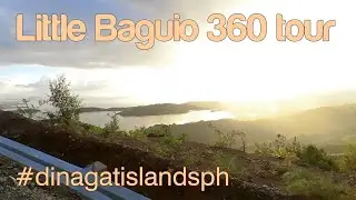 Dinagat Philippines - Little Baguio Diegas Overlooking Sunset Interactive 360