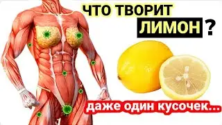 Даже один кусочек ЛИМОНА вызывает в организме НЕОБРАТИМЫЙ ПРОЦЕСС. Что творит лимон ?
