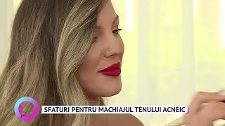 Sfaturi pentru machiajul tenului acneic