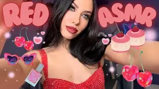 ASMR MA E' TUTTO ROSSO - Fast and Aggressive Triggers con oggetti esclusivamente rossi