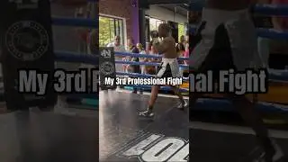 My 3rd Pro fight 