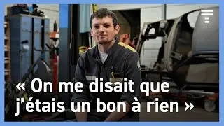 Erwan, a little genius of car mechanics, has taken his revenge on life