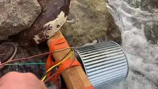 Making a generator in the creek