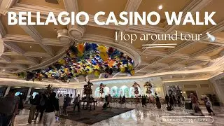 Bellagio Casino Las Vegas walk