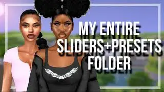 💛 CC FOLDER #1 || MY ENTIRE SLIDERS+PRESETS CC FOLDER ( 75+ ITEMS ) ||