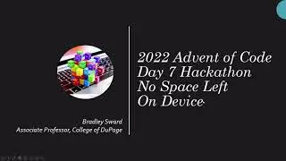 Python Solution - Advent of Code 2022 - Day 07 - No Space Left On Device