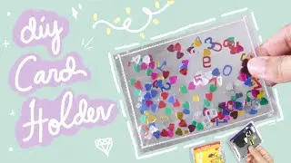 DIY Transparent Card Holder | Cara mudah membuat dompet kartu